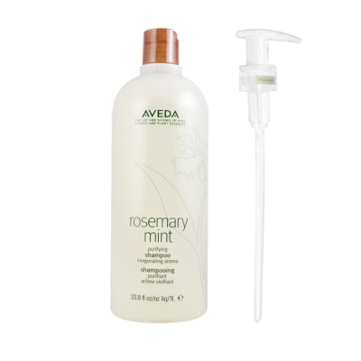 AVEDA - AVEDA 迷迭薄荷洗髮精(1000ml)  附壓頭_國際航空版