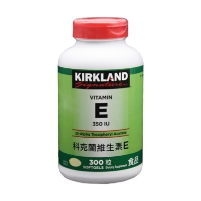 KIRKLAND Kirkland Signature 科克蘭 維生素E 350 IU300粒