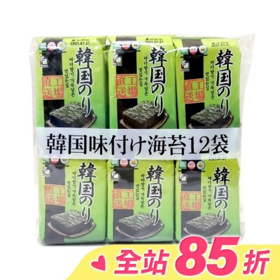 ORION orionjako韓國嚴選味付海苔-12入
