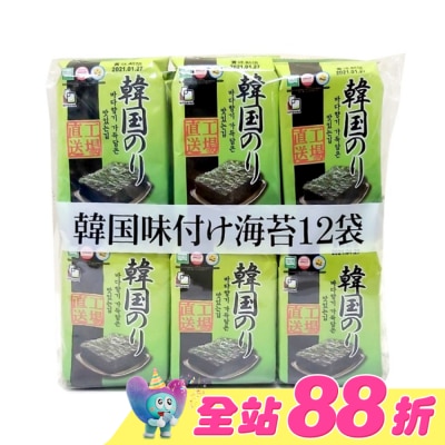ORION - orionjako韓國嚴選味付海苔-12入