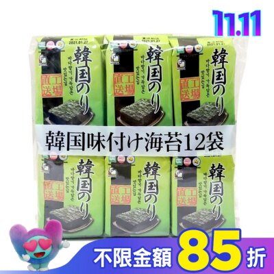 ORION orionjako韓國嚴選味付海苔-12入