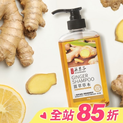 GUBAO古寶無患子 古寶無患子薑萃草本活絡調理洗髮精華露450g