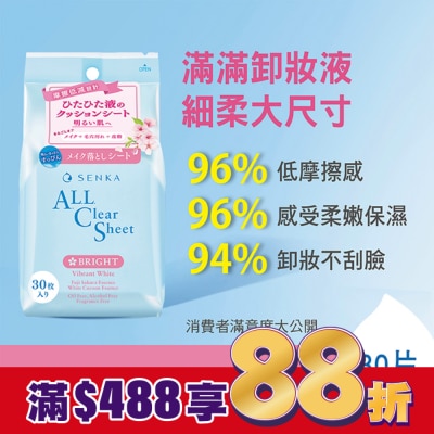 PERFECT 洗顏專科超微米透亮卸妝棉