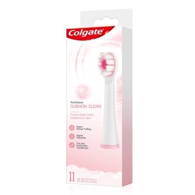 高露潔Colgate 高露潔ProClinical電動牙刷替換刷頭2入裝(CUSHION CLEAN)