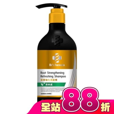 台塑生醫 - Dr’s Formula髮根強化洗髮精580g-清爽感(三代)