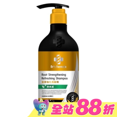台塑生醫 - Dr’s Formula髮根強化洗髮精580g-清爽感(三代)