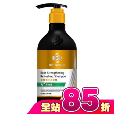 台塑生醫 - Dr’s Formula髮根強化洗髮精580g-清爽感(三代)