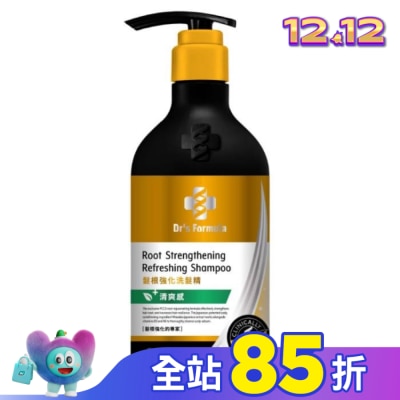 台塑生醫 Dr’s Formula髮根強化洗髮精580g-清爽感(三代)
