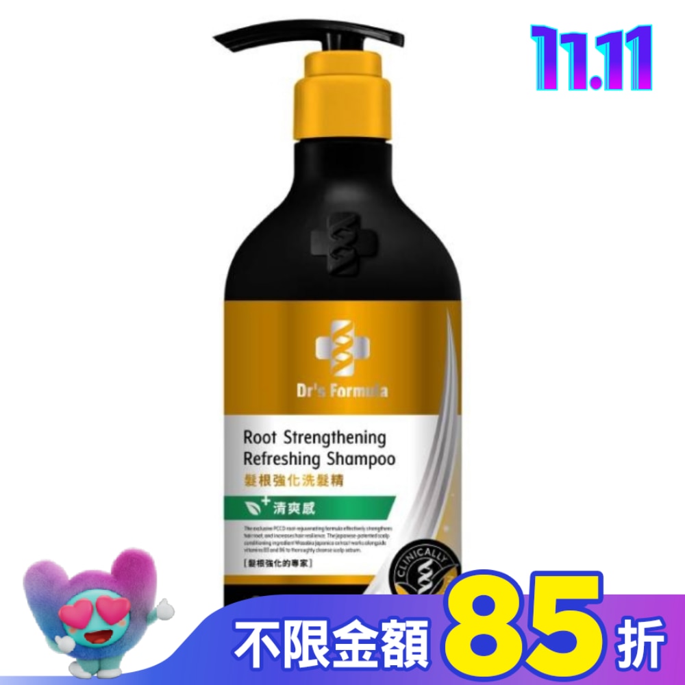 Dr’s Formula髮根強化洗髮精580g-清爽感(三代)