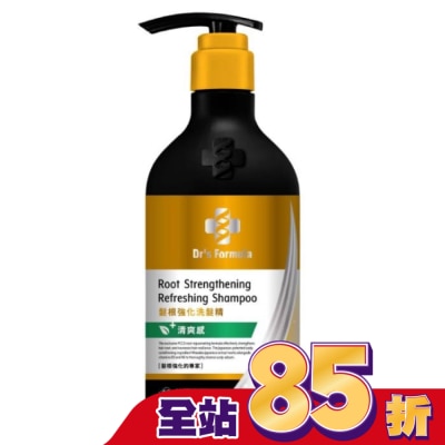 台塑生醫 - Dr’s Formula髮根強化洗髮精580g-清爽感(三代)