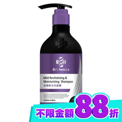 台塑生醫 Dr’s Formula溫潤舒活洗髮精580g(三代) image