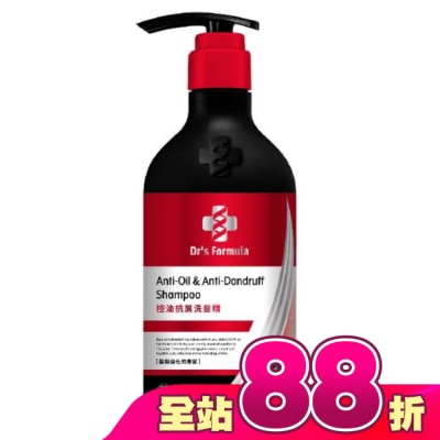 台塑生醫 - Dr’s Formula控油抗屑洗髮精580g(三代)