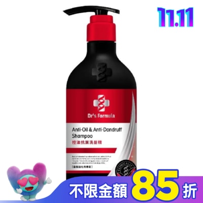 台塑生醫 Dr’s Formula控油抗屑洗髮精580g(三代)
