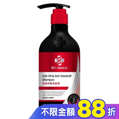 台塑生醫 Dr’s Formula控油抗屑洗髮精580g(三代)
