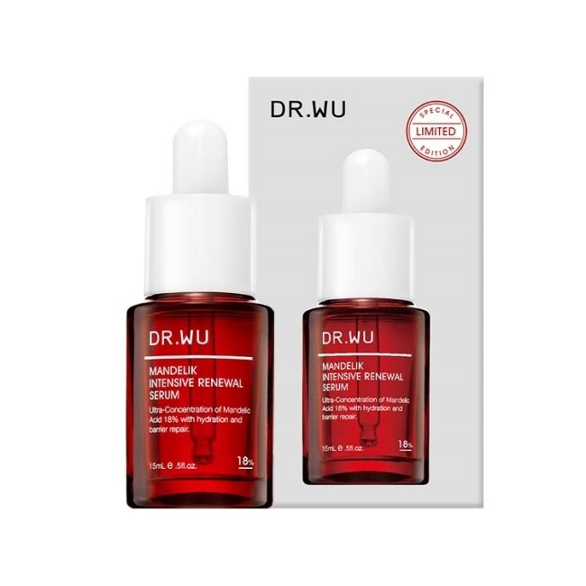 DR.WU杏仁酸亮白煥膚精華18% 15mL