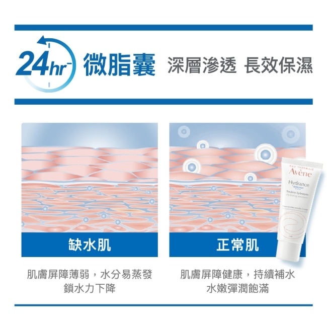 雅漾24H全效活泉保濕精華乳清爽型 40ml