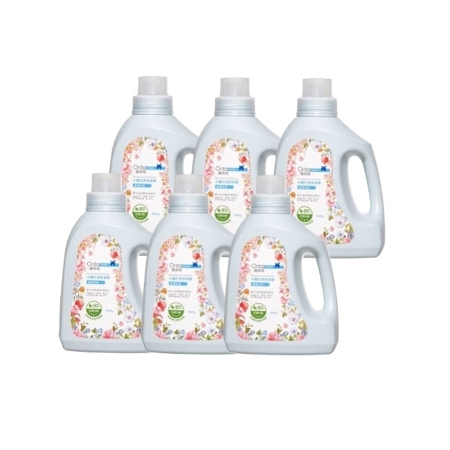 歐芮坦小蘇打洗衣皂精1500g(新)-6瓶/ 箱-箱購