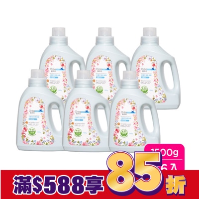 ORITA 歐芮坦小蘇打洗衣皂精1500g(新)-6瓶/ 箱-箱購