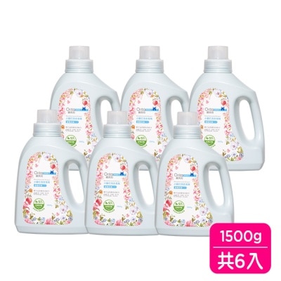 ORITA 歐芮坦小蘇打洗衣皂精1500g(新)-6瓶/ 箱-箱購