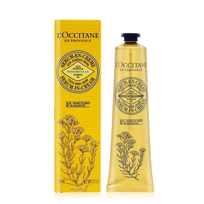 L’OCCITANE 歐舒丹 乳油木蠟菊賦活護手霜(75ml)-專櫃公司貨