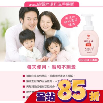 ARAU 愛樂寶溫和洗手慕斯