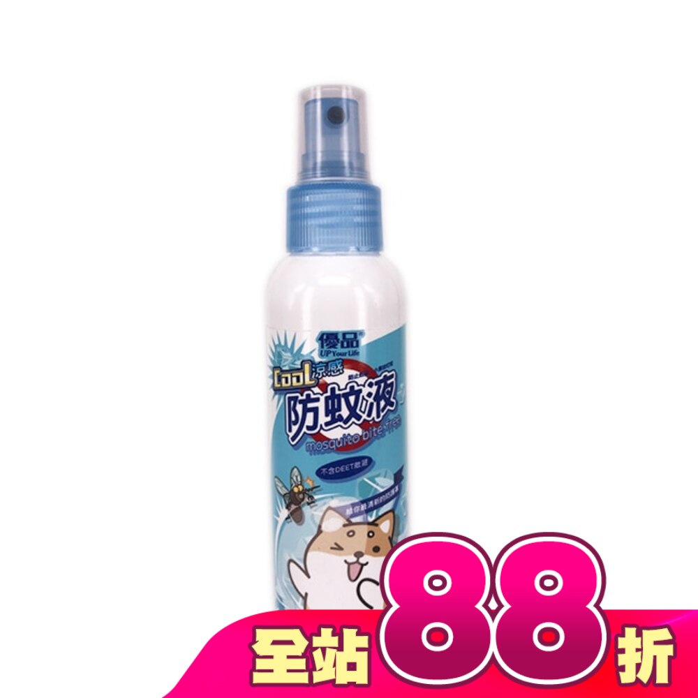 優品Cool涼防蚊液100ml