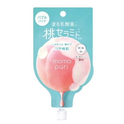 BCL BCL momopuri 彈潤蜜桃亮活泡泡面膜20gX2包(共6回)