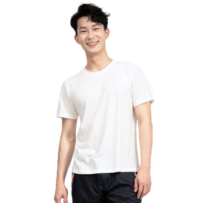 海夫 COOCHAD Cupro爽涼纖維T-Shirt經典版型 白(Cupro158-009)XL