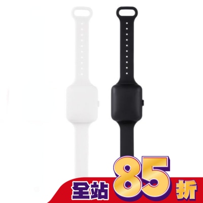 KO BAND K.O.BAND 清淨抗菌防護手環2入組-時尚黑/白