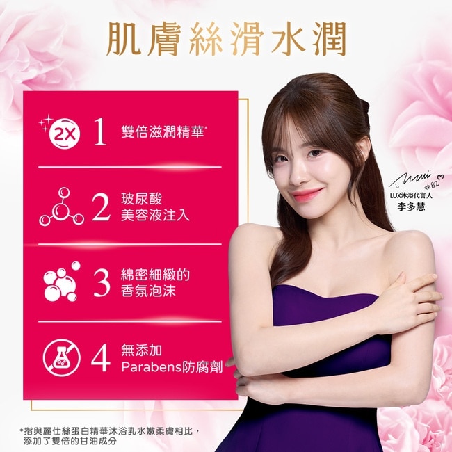 麗仕柔膚香氛沐浴乳-水嫩柔膚1L