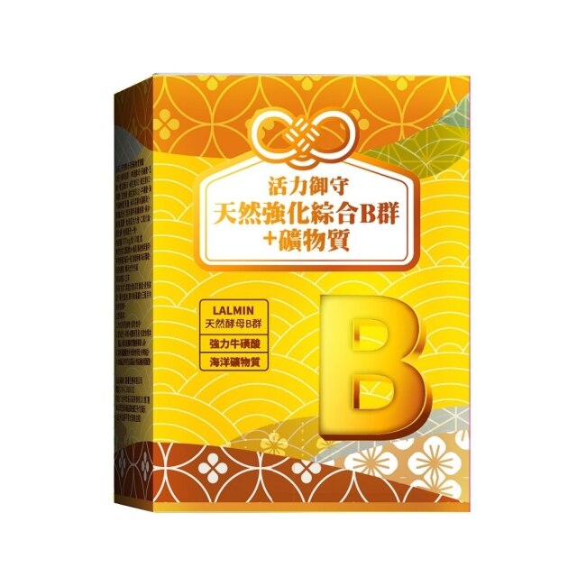 【YAYU Biomed 雅譽生醫】天然強化酵母B群30顆/盒x3盒