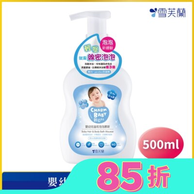 雪芙蘭 雪芙蘭親貝比嬰幼兒溫和泡泡慕斯(洗髮沐浴2合1)500ml