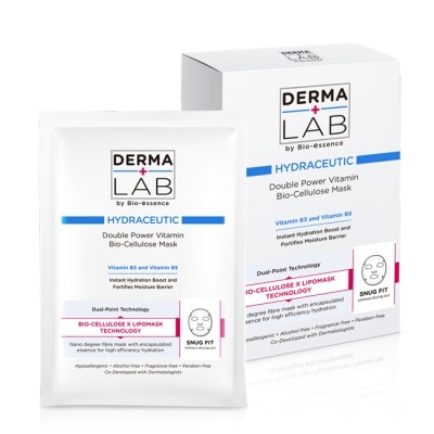 DERMALAB 德美醫研 超效雙B保濕生物纖維面膜25mlX3片