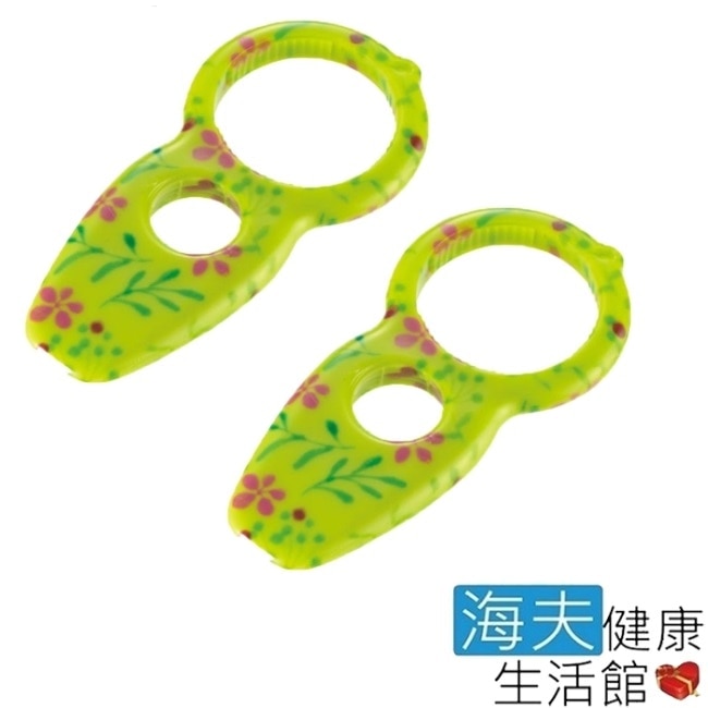 海夫 日本小巧造型多功能飲料開罐器 綠 雙包裝(HEFR-20)