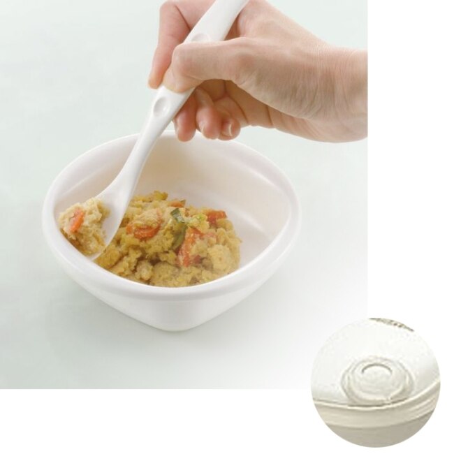 海夫 日本輕便耐用陶器風格 止滑餐盤飲食用輔具 雙包裝(HEFR-7)