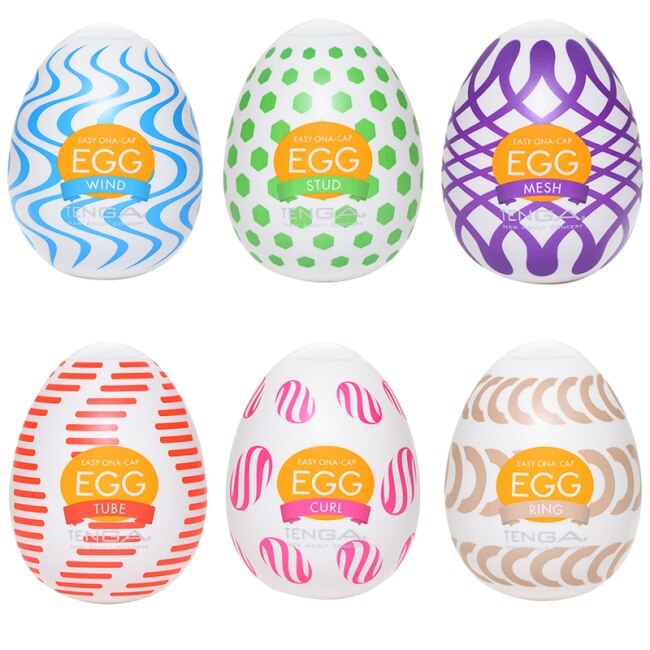 TENGA EGG WONDER 歡樂系列 WONDER PACKAGE  歡樂綜合蛋(6入)