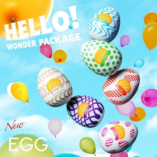 TENGA EGG WONDER 歡樂系列 WONDER PACKAGE  歡樂綜合蛋(6入)