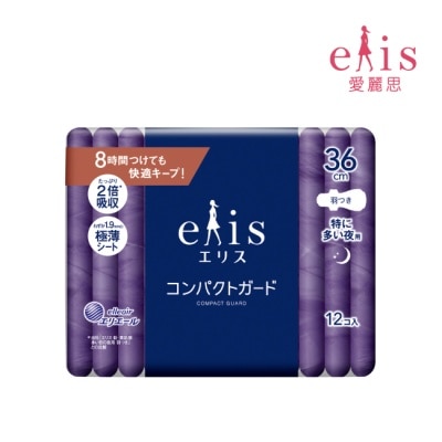 ELIS - elis愛麗思GO出色極致薄夜用36cm 12片