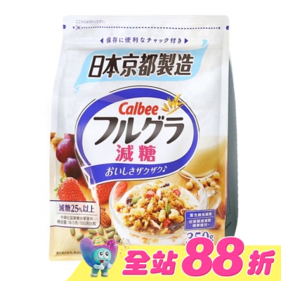 CALBEE - 卡樂比富果樂減糖水果麥片350g
