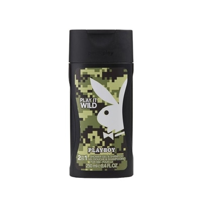 Playboy PLAYBOY 狂野情人經典男性保濕香水2合1洗髮沐浴膠 250ml