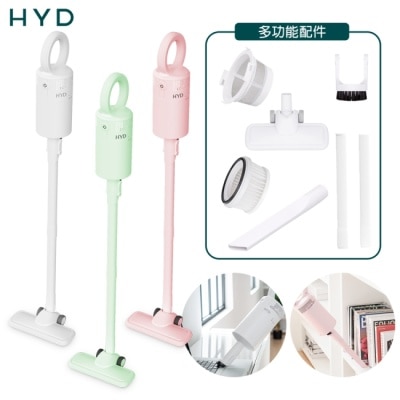 HYD 品宅趣 HYD 輕量手持無線吸塵器 D-82-粉