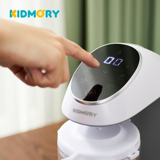 【KIDMORY】 觸控式食物調理機-寶寶調理機(副食品調理機 磨泥/蒸煮/自動料理機)KM-352
