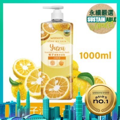 Watsons 屈臣氏 屈臣氏柚子清香沐浴乳1000ml