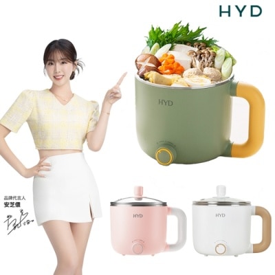 HYD HYD 輕食尚料理快煮鍋(附蒸蛋架) D-522-綠