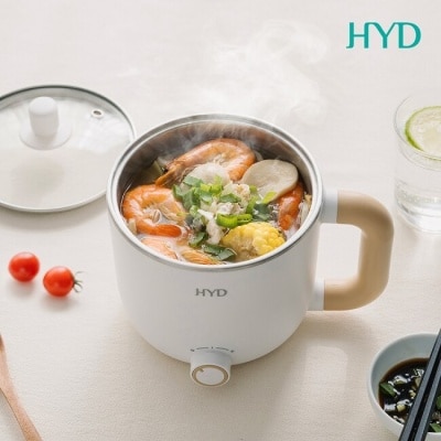HYD HYD 輕食尚料理快煮鍋(附蒸蛋架) D-522-白