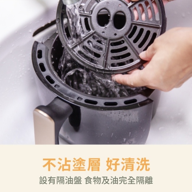 HYD 絕美經典氣炸鍋 D-552A-白