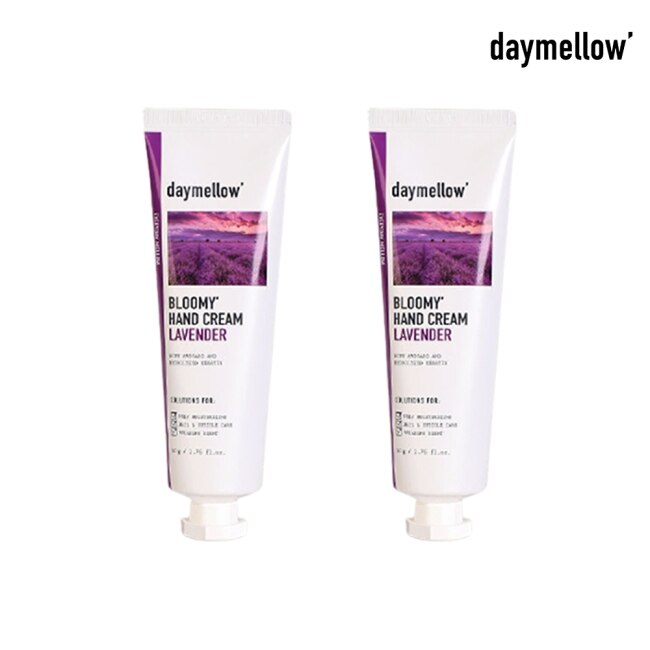 daymellow迪美露玻尿酸護手霜50g(薰衣草)2入組
