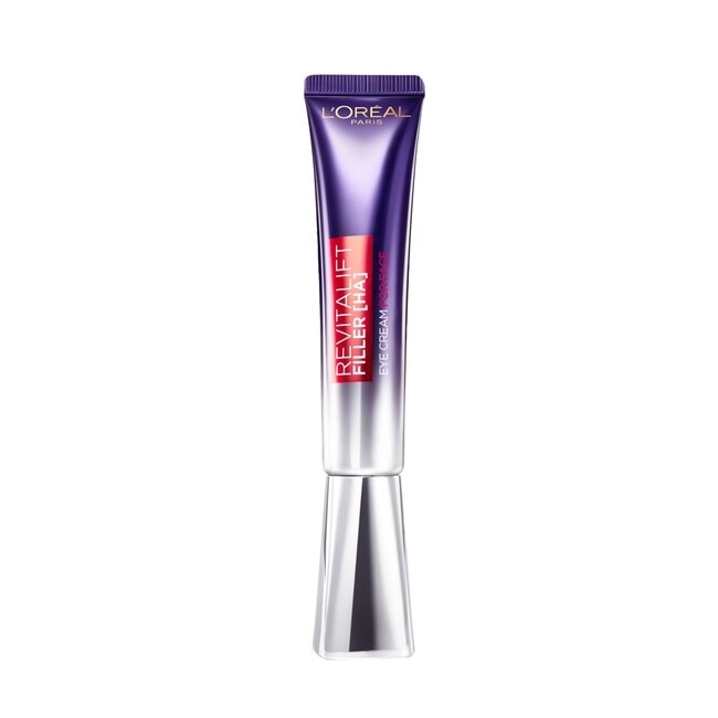 L`Oreal Paris 巴黎萊雅 巴黎萊雅玻尿酸眼霜級撫紋精華霜30ml #紫熨斗pro (此商品無附按摩頭)