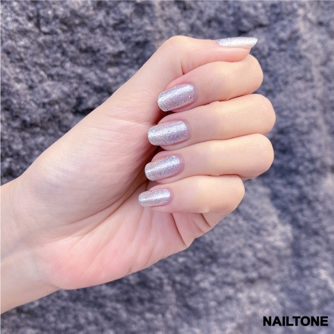 NAILTONE 持久引力指甲油 (碎鑽銀蔥) (10mL) N065