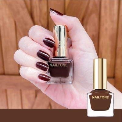 NAILTONE NAILTONE 持久引力指甲油 (炭培茶棕) (10mL) N063